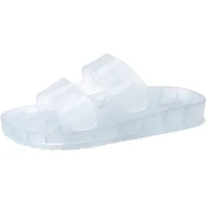 Adjustable Double Buckle Comfy Slides