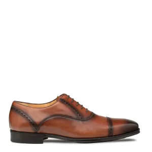 Amaro Leather Captoe Rubber Oxford