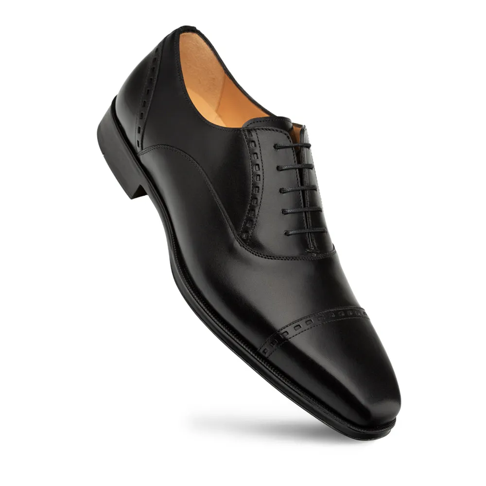 Amaro Leather Captoe Rubber Oxford