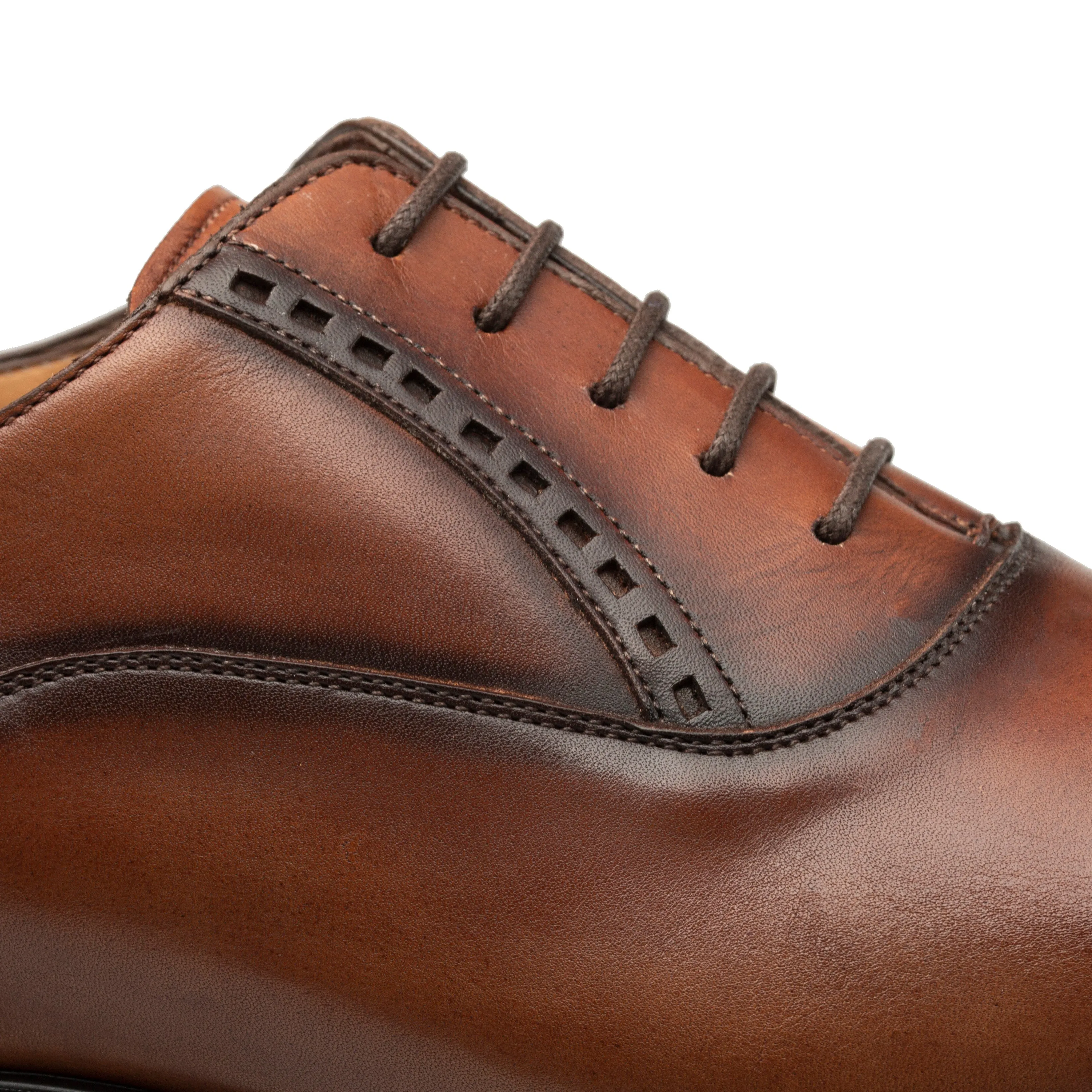 Amaro Leather Captoe Rubber Oxford