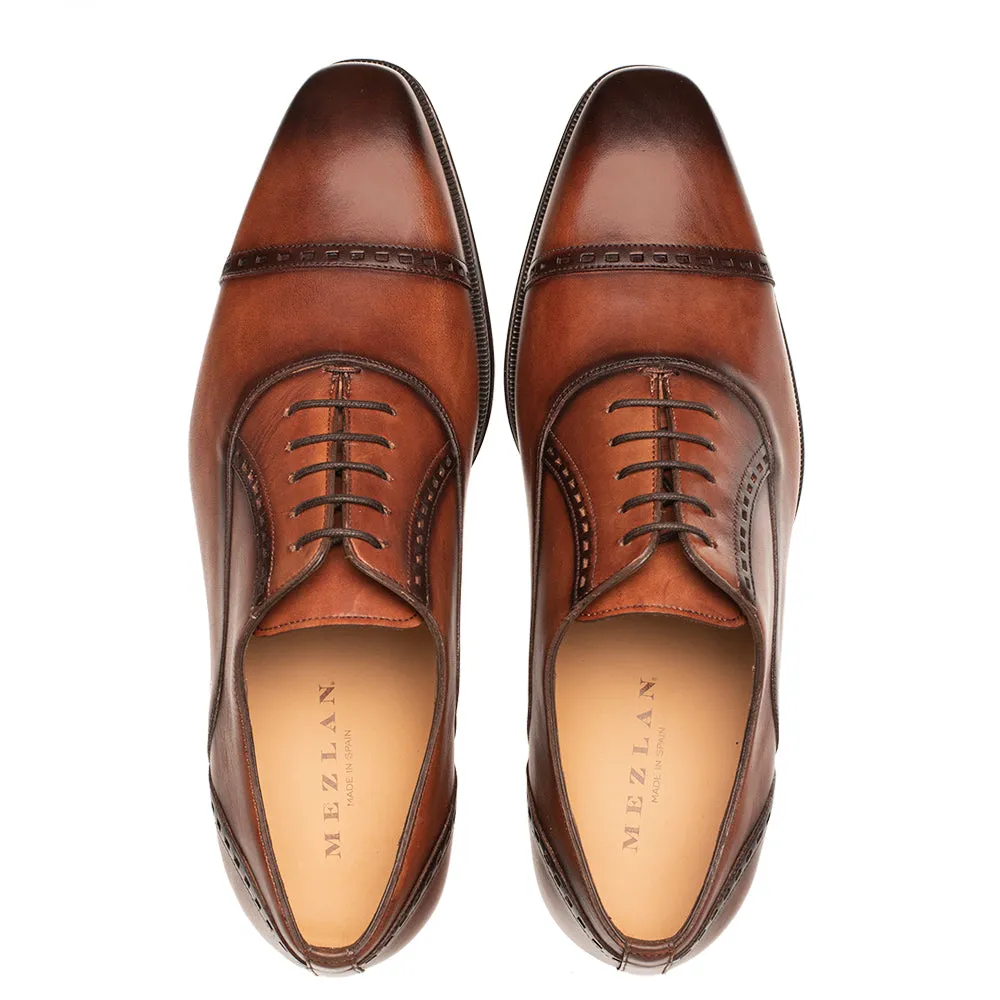 Amaro Leather Captoe Rubber Oxford