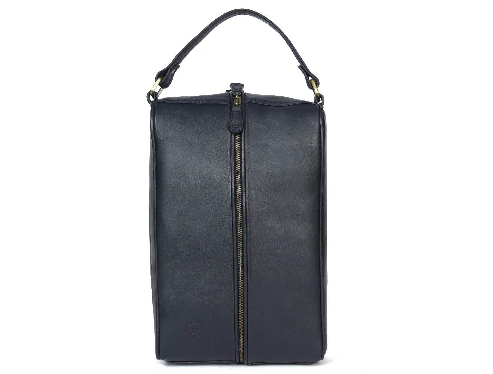 Andalusia Leather Shoe Bag - Black  ( WB-118 - E )