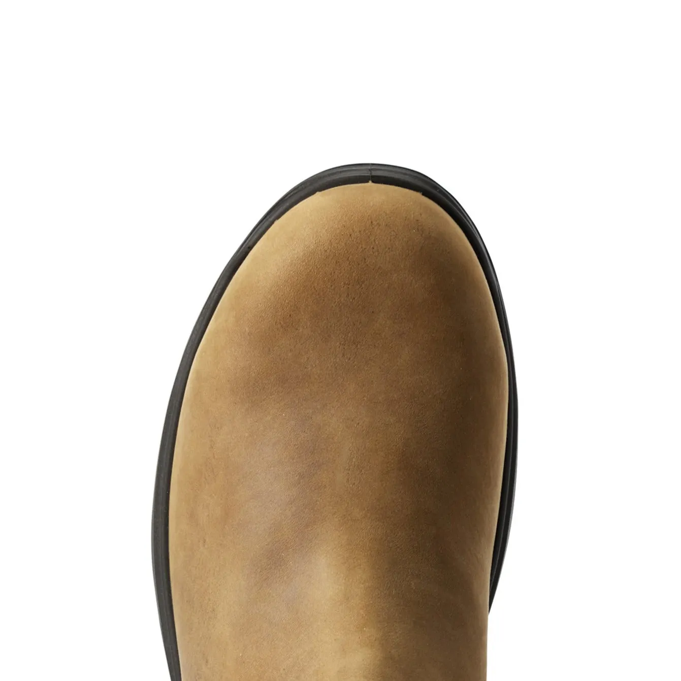 Ariat Men's Turbo Pull On Aged Bark Brown Work Boot 10029138