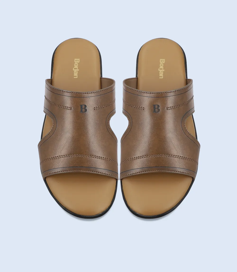 BM6674-OLIVE-Men Slipper
