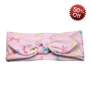 Green Sprouts | Headband Swim & Sun - Light Pink Dragonfly Pond - 3mo 