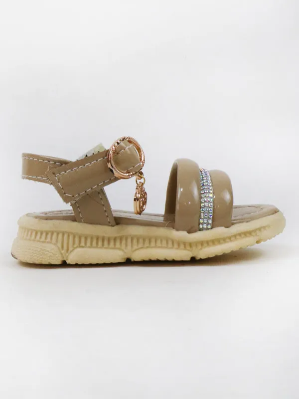 GS01 Girls Sandal 1Yr - 8Yrs Light Brown