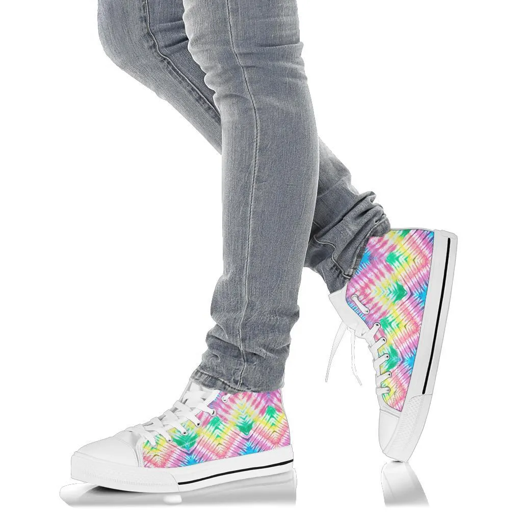High Top Sneakers - Tie Dye Design #103 | Custom Shoes, Custom Sneakers, Customized Sneakers, Canvas Sneakers, Cool Shoes, Unique Shoes