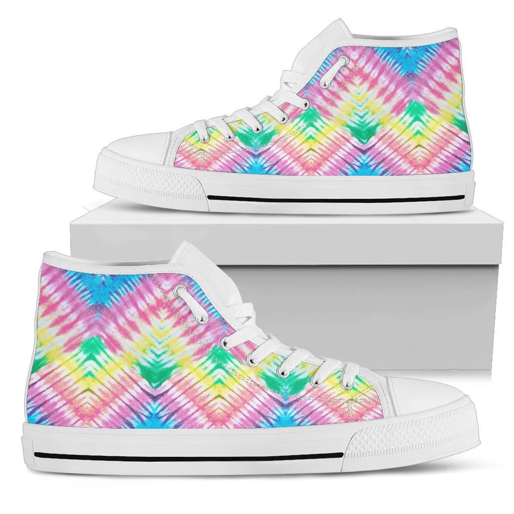 High Top Sneakers - Tie Dye Design #103 | Custom Shoes, Custom Sneakers, Customized Sneakers, Canvas Sneakers, Cool Shoes, Unique Shoes