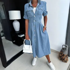 Holly ™ | Stylish Denim Dress