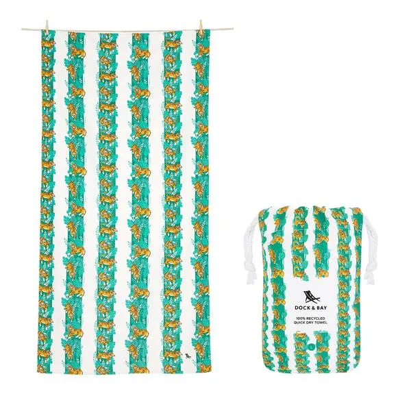 Jungle Range Beach Towel | X Large | 100% Recycled