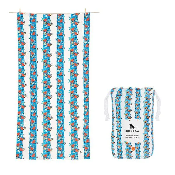 Jungle Range Beach Towel | X Large | 100% Recycled