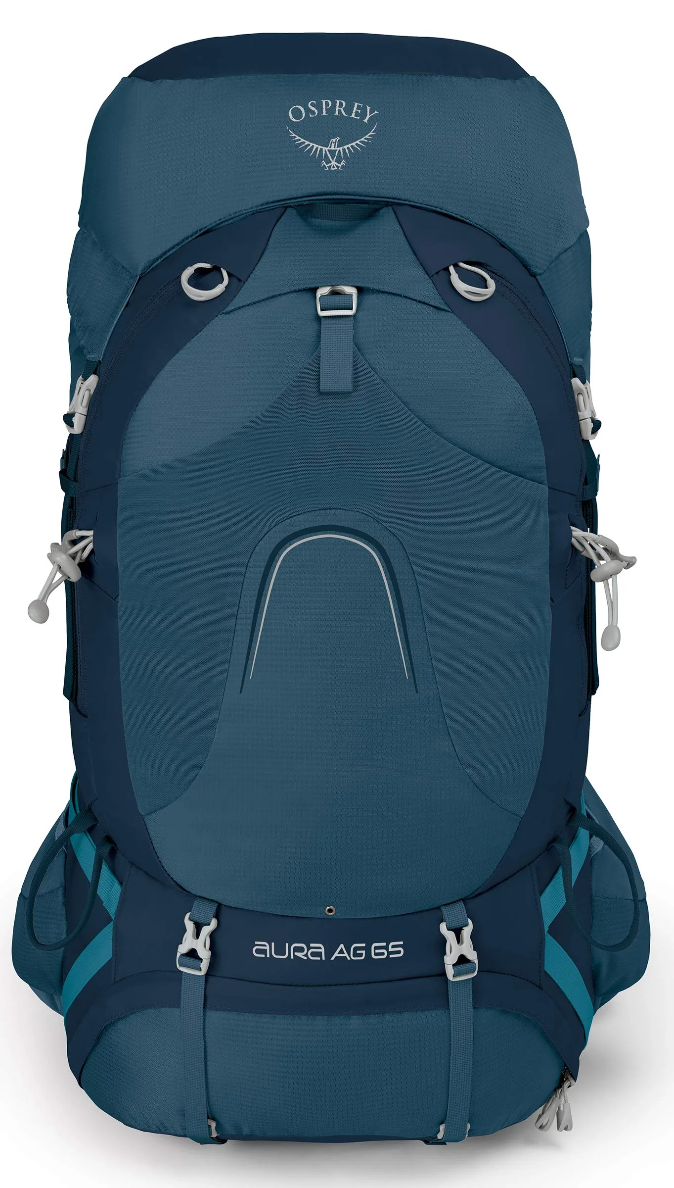 Osprey Packs Pack Aura Ag 65 Backpack, Challenge Blue, X-Small