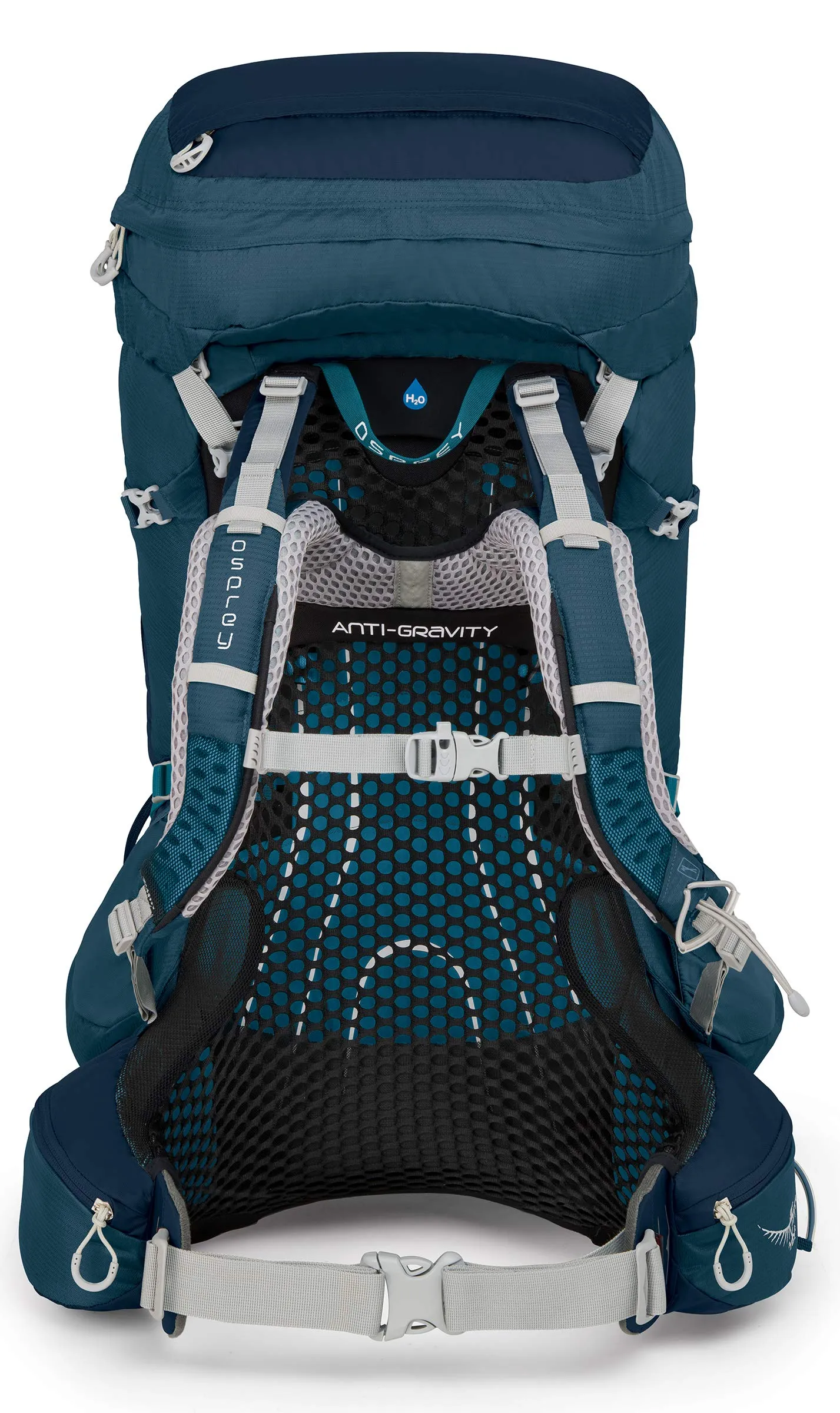 Osprey Packs Pack Aura Ag 65 Backpack, Challenge Blue, X-Small