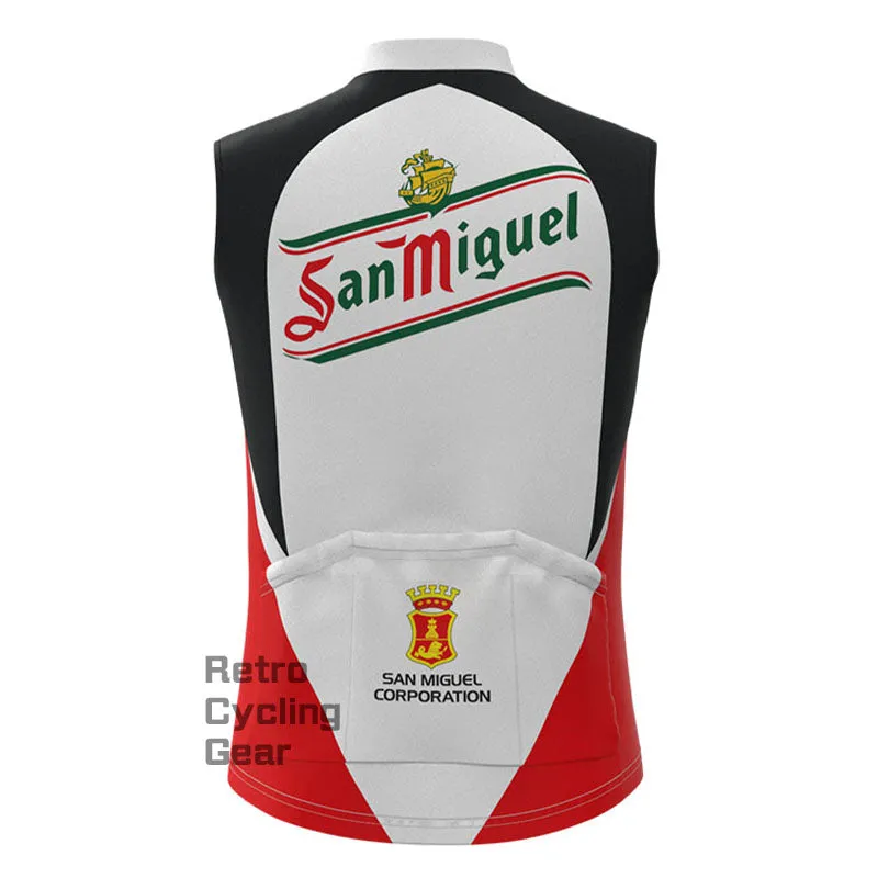 San Miguel Fleece Retro Cycling Vest
