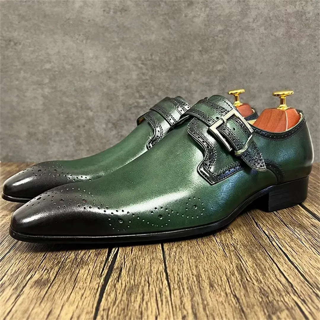 Serpatura Croc-Monk Slippers
