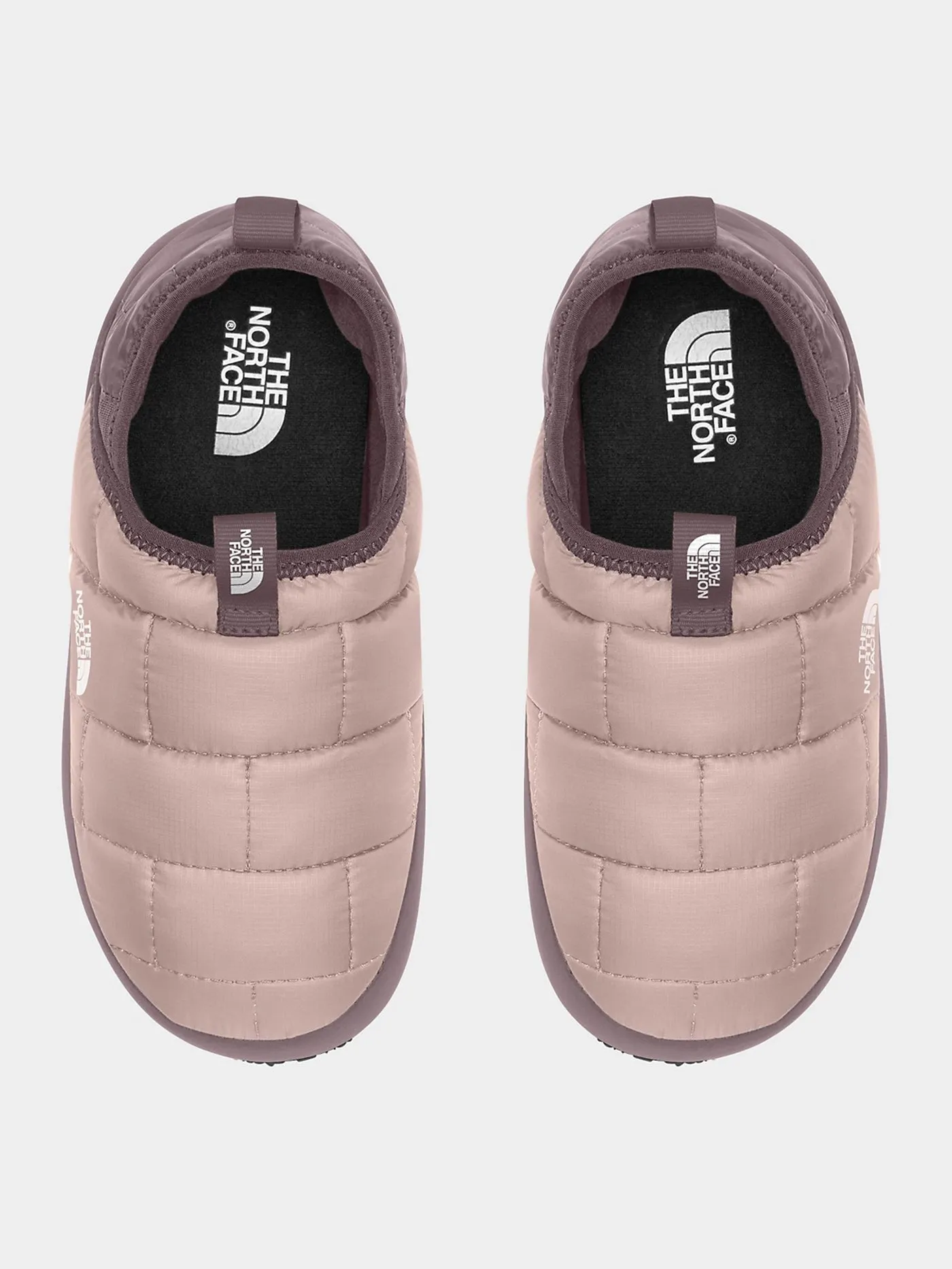 Thermoball Traction Mule II Pink Moss/Fawn Grey Shoes (Kids)