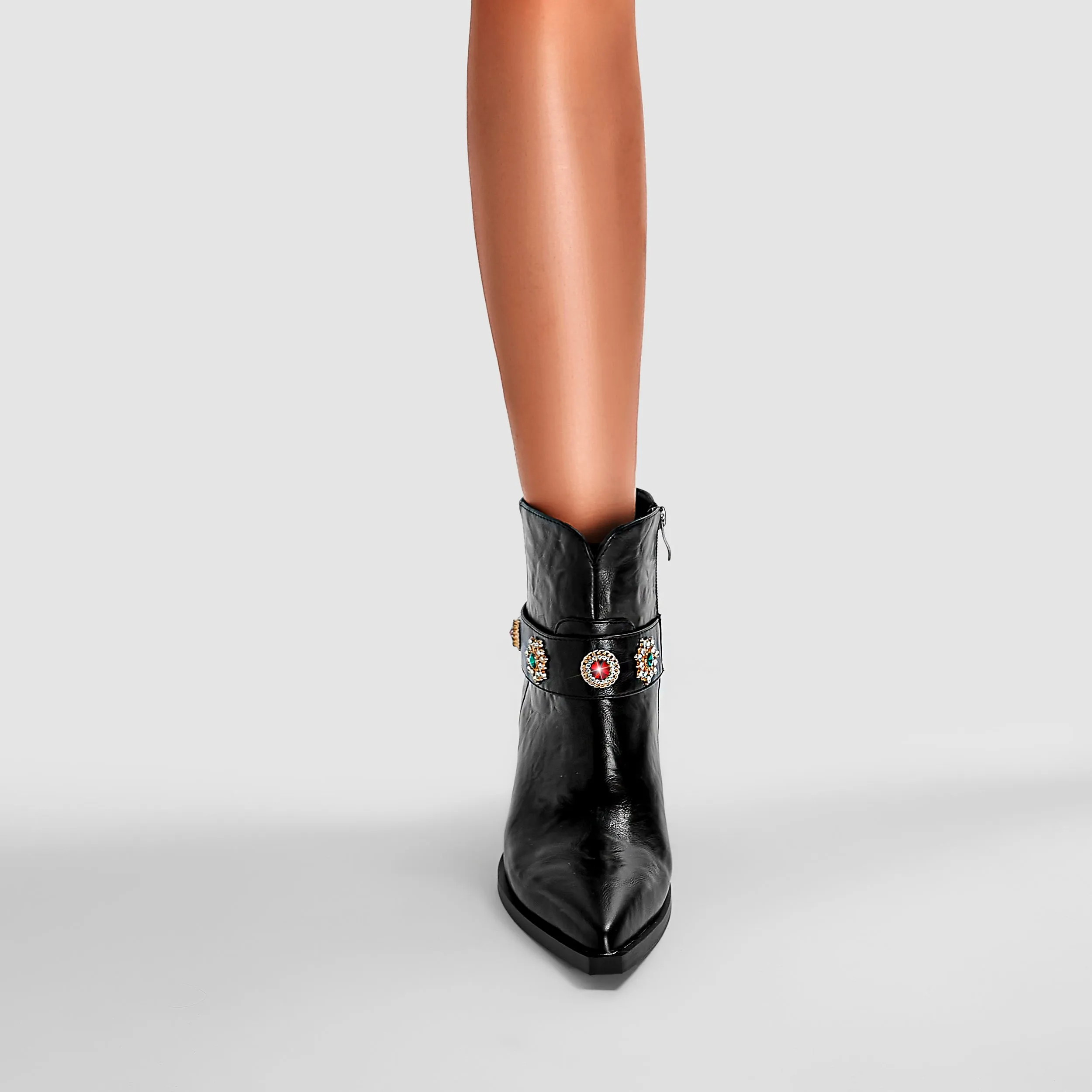 Veltique Ankle Slip Boots