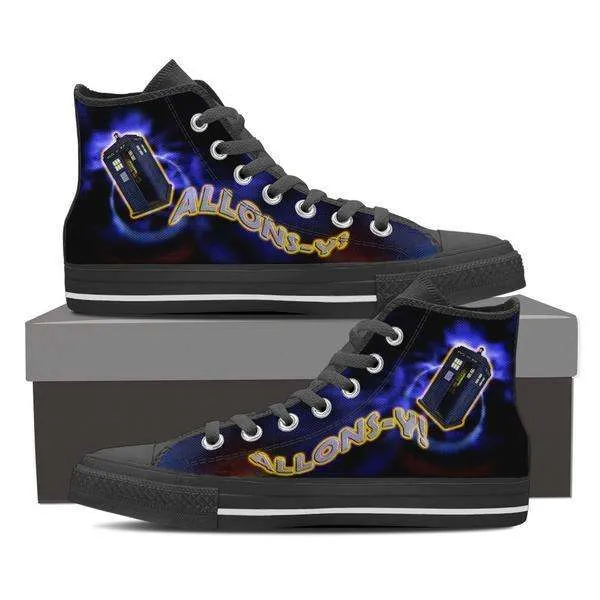 Vortex Allonsy Mens Canvas High Top Shoes