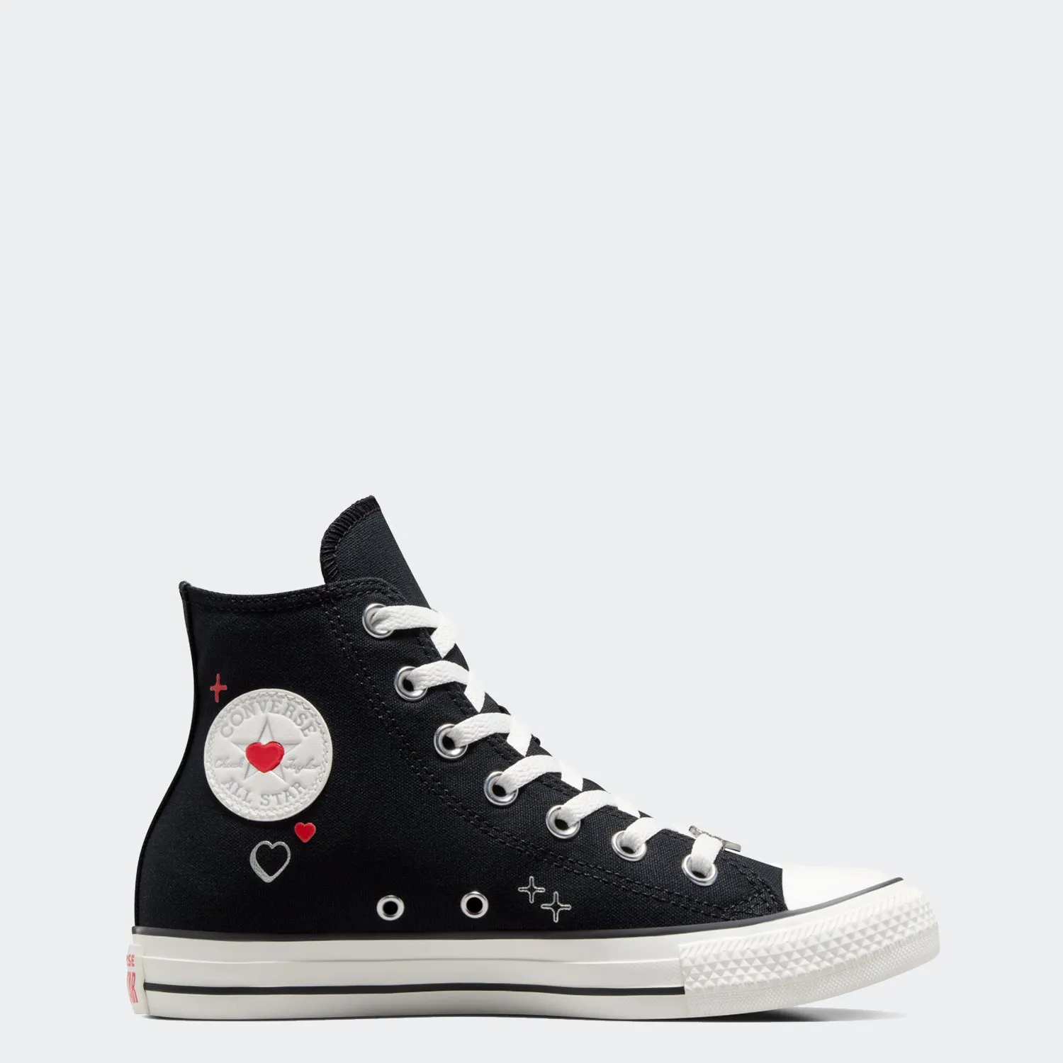 Women's Converse Chuck Taylor All Star High Y2K Heart Black