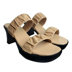 Women's Stylish Comfortable Casual Platform Heel Sandals for Girls & Women's